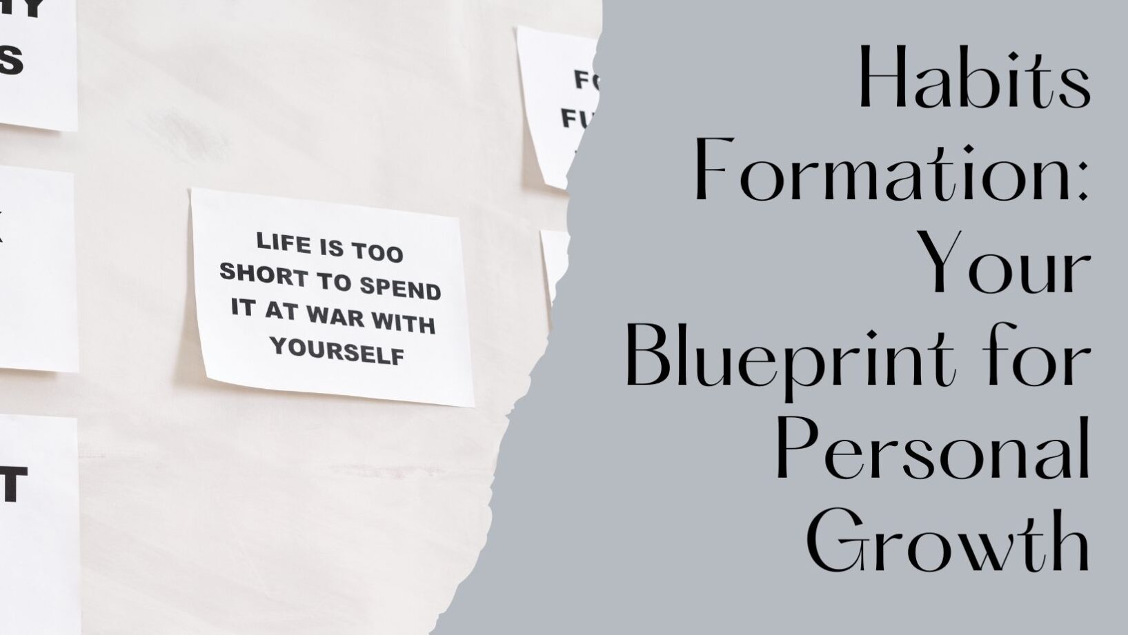 Habits Formation: Your Blueprint for Personal Growth